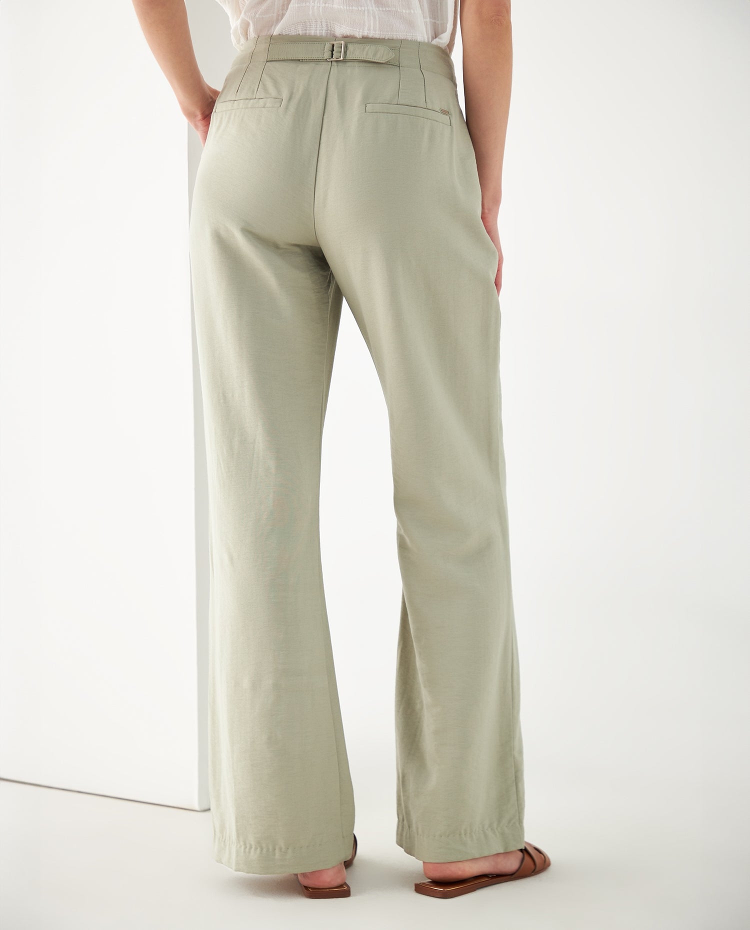 Pantalón elegante para mujer - Verde