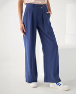 Pantalón elegante para mujer - Azul