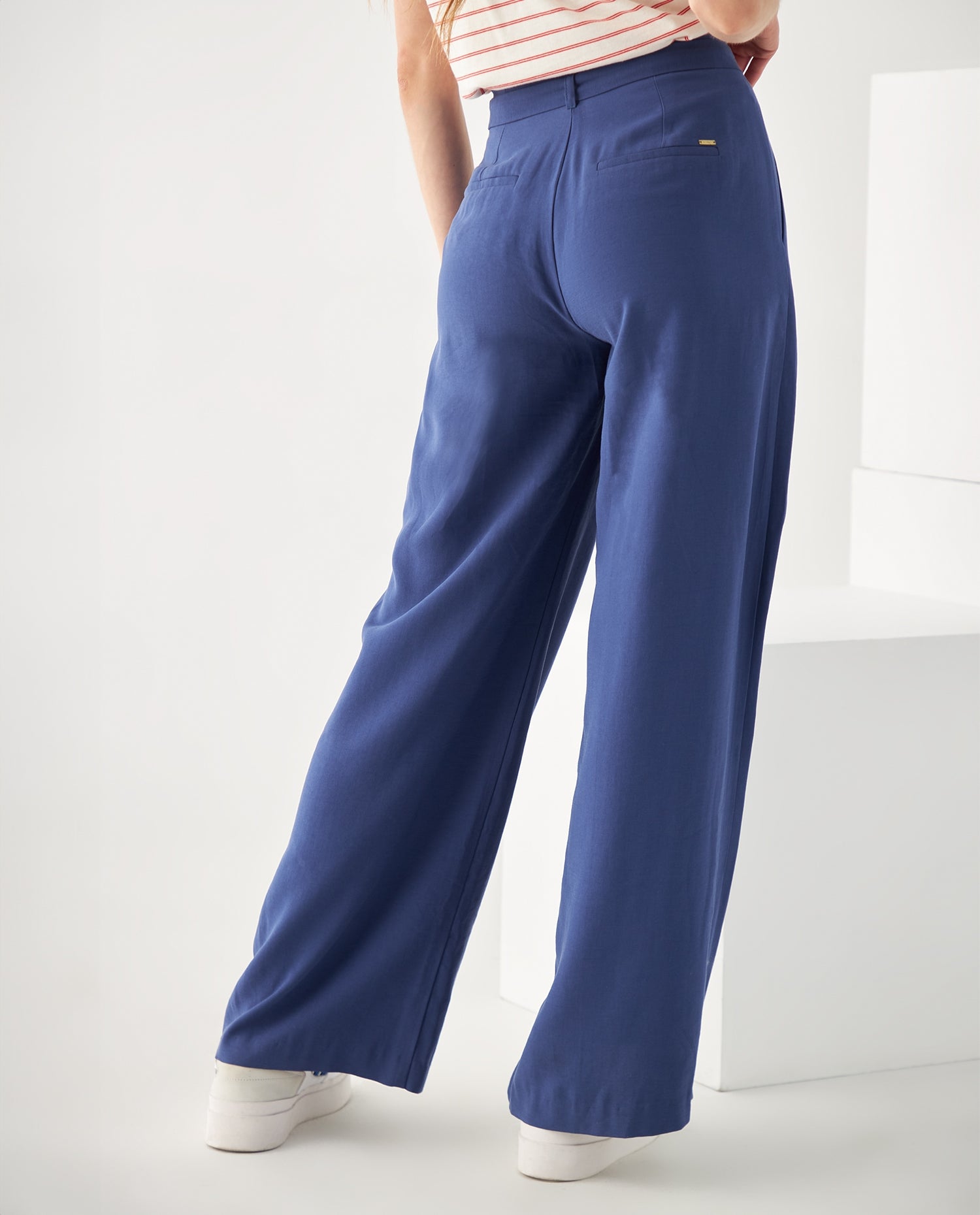 Pantalón elegante para mujer - Azul
