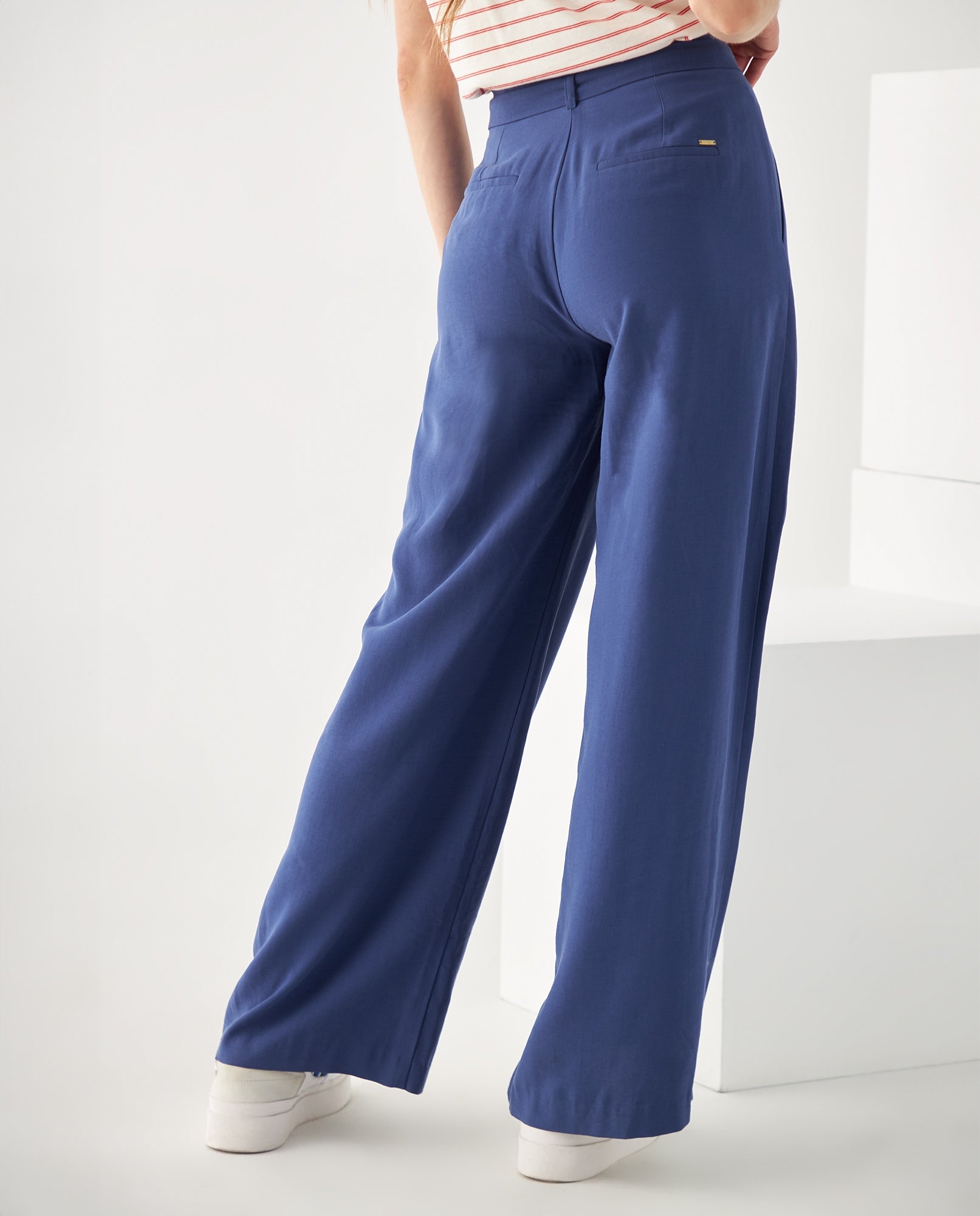 Pantalón elegante para mujer - Azul 34_432F017_AZU194029_4