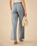Pantalón elegante para mujer - Azul
