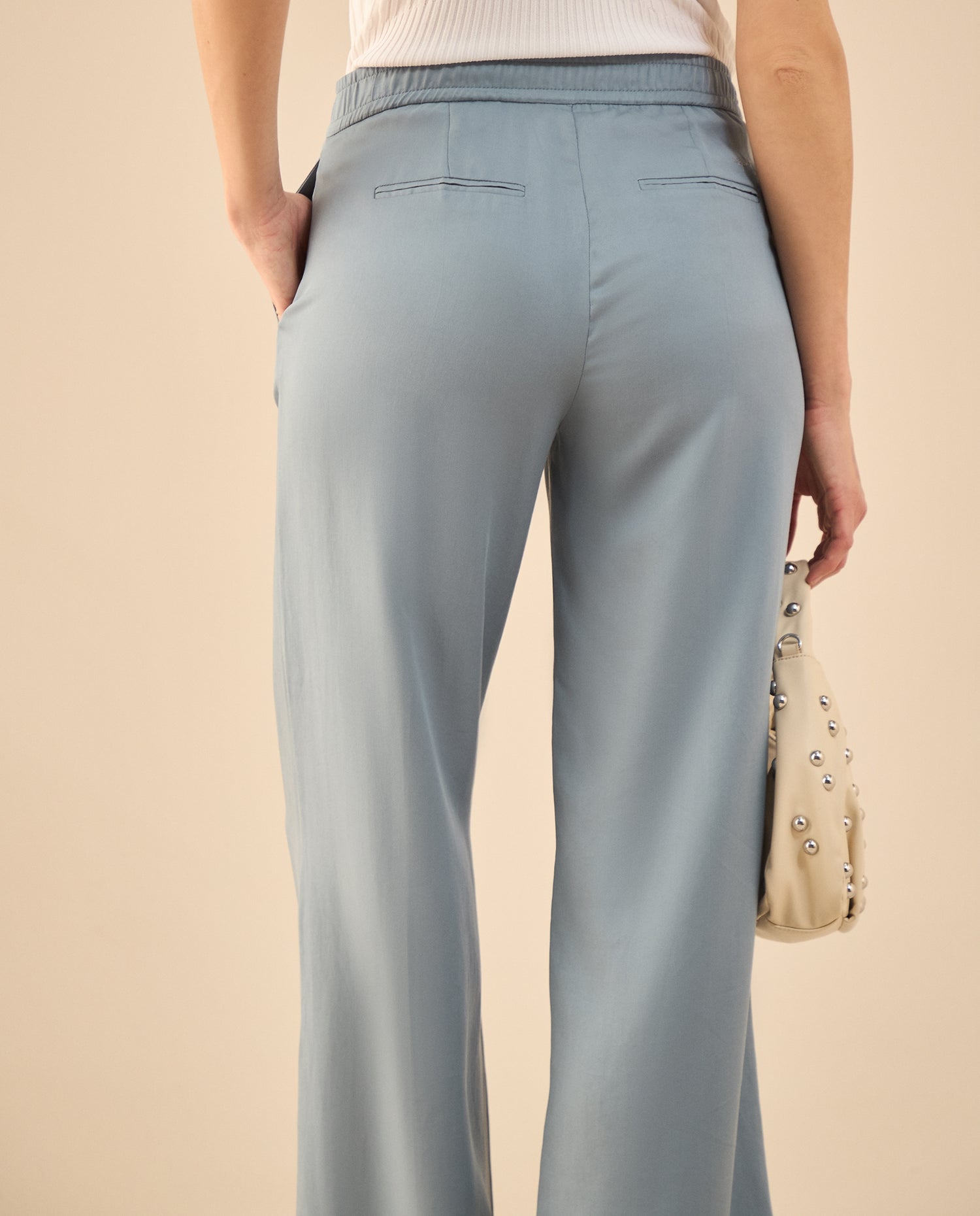 Pantalón elegante para mujer - Azul