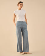 Pantalón elegante para mujer - Azul