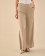 Pantalón elegante para mujer - Crudo