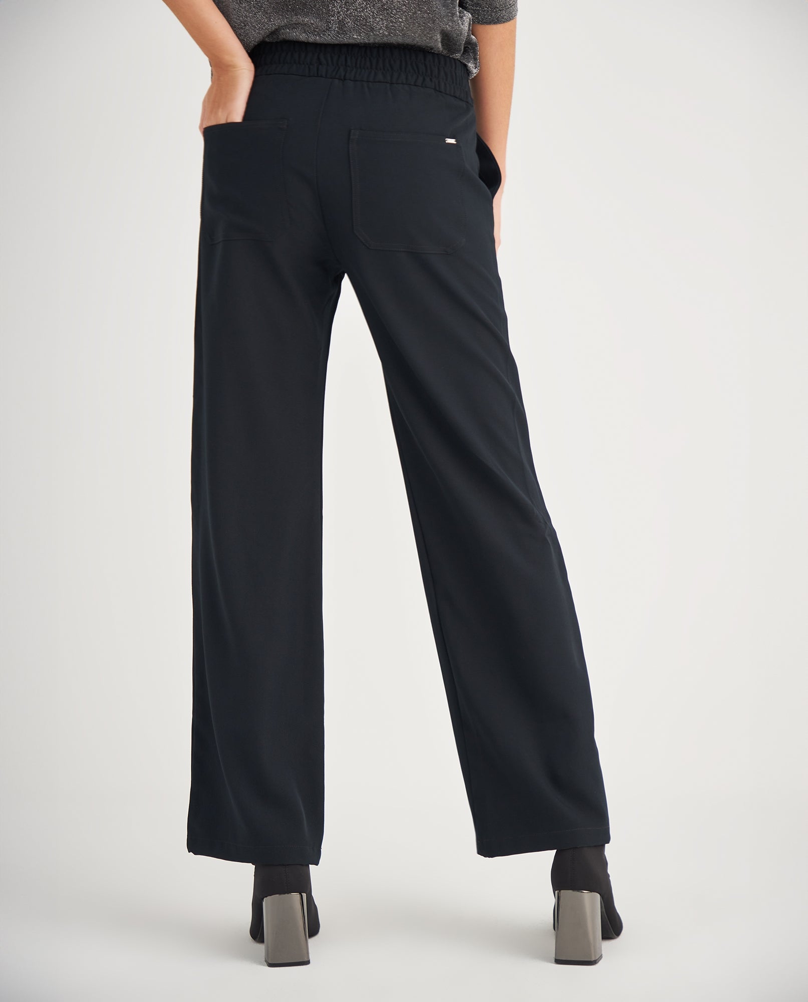 Pantalón de bota recta para mujer - Negro 34_439F000_NEG190303_4