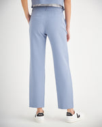 Pantalón clásico recto para mujer - Azul