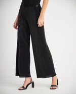 Pantalón de pretina elástica para mujer - Negro