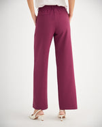 Pantalón de bota recta para mujer - Morado