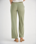 Pantalón de tela fluida - Verde