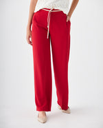 Pantalón elegante para mujer - Rojo
