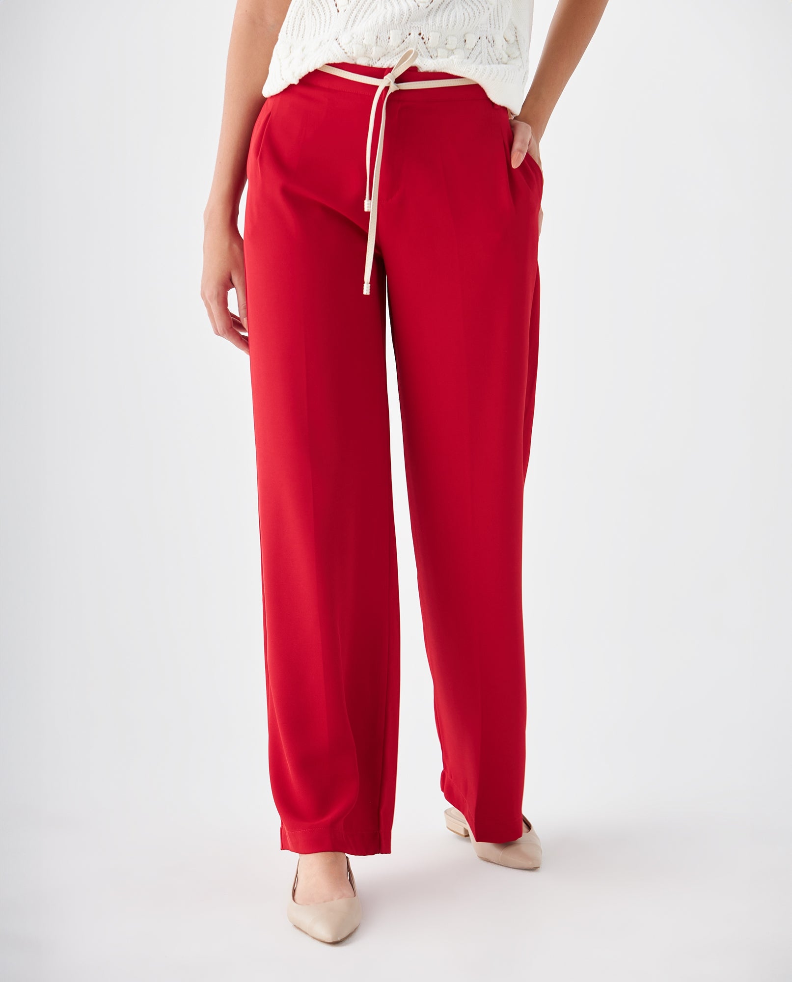 Pantalón elegante para mujer - Rojo 34_439F016_ROJ191763_3