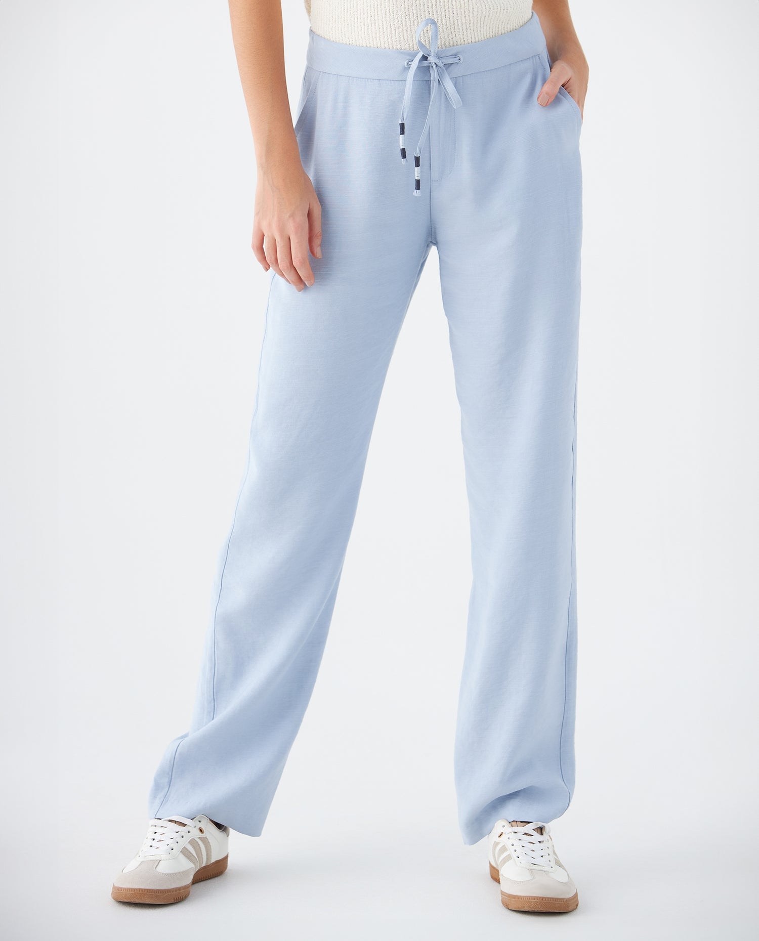 Pantalón clásico para mujer - Azul