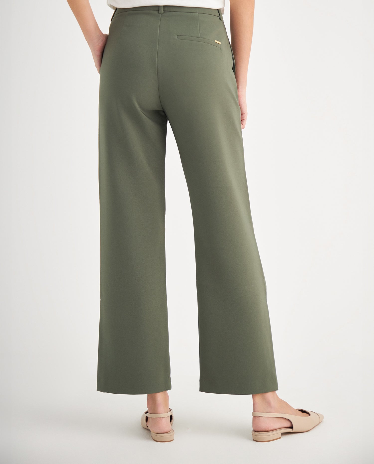 Pantalón elegante para mujer - Verde