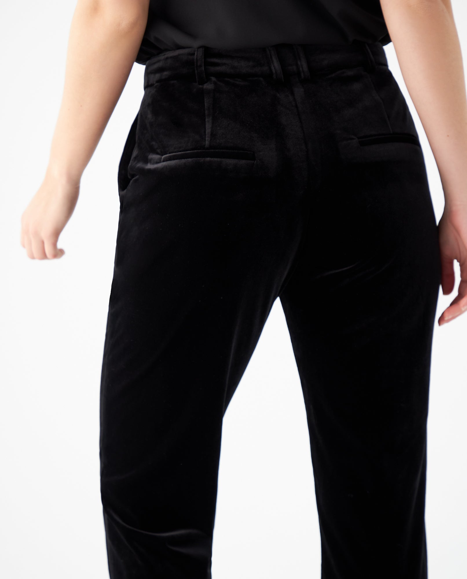 Pantalón tipo gamuza para mujer - Negro 34_439F200_NEG193909_5