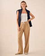 Top Strapless Acanalado con Detalle Diagonal - Blanco