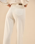 Jean Wide Leg para mujer - Crudo