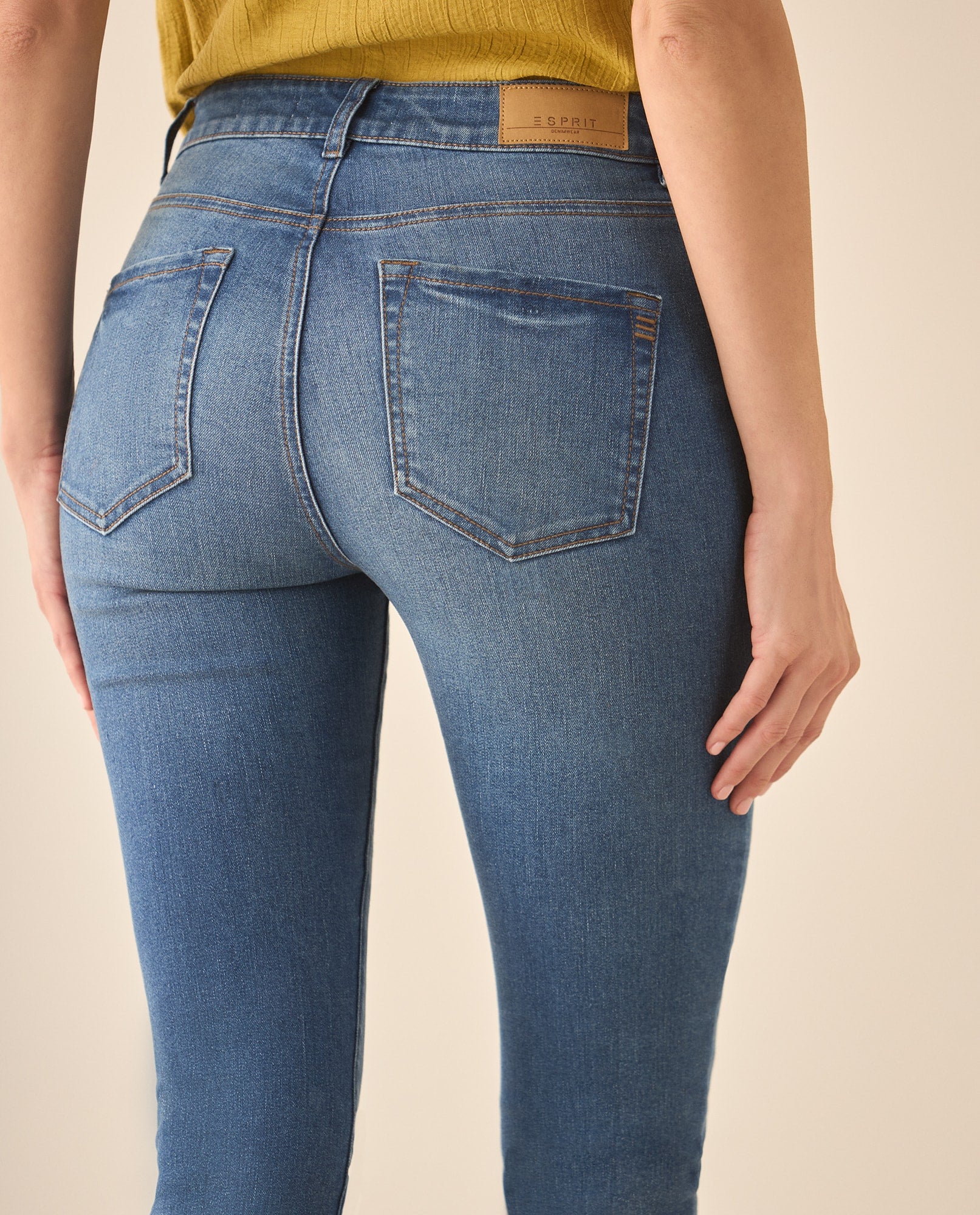 Jean Skinny cinco bolsillos para mujer  - Azul 34_473G001_AZU174027_6