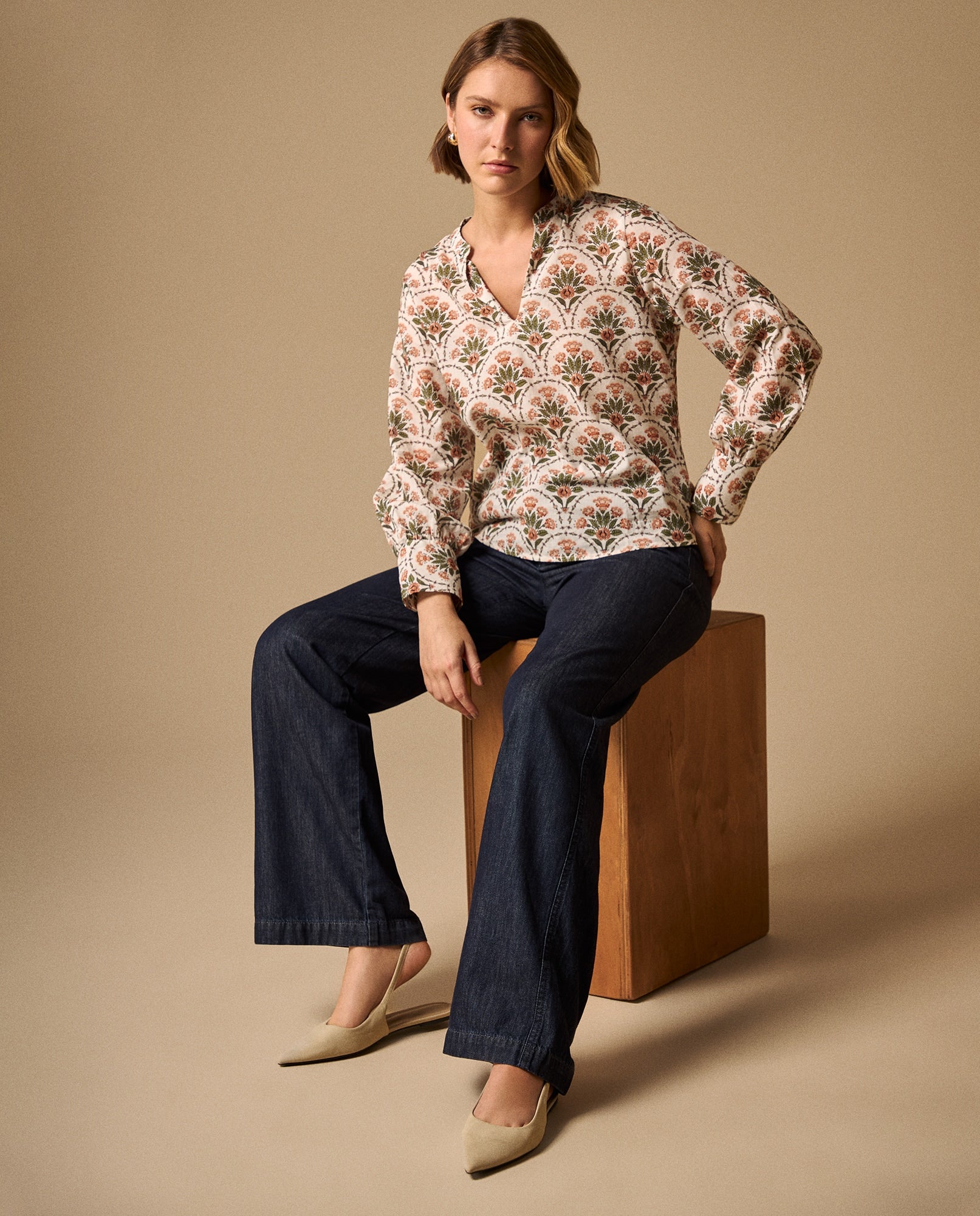 Jean Wide Leg Azul Oscuro Tiro Alto - Azul 34_479G020_AZU193933_0