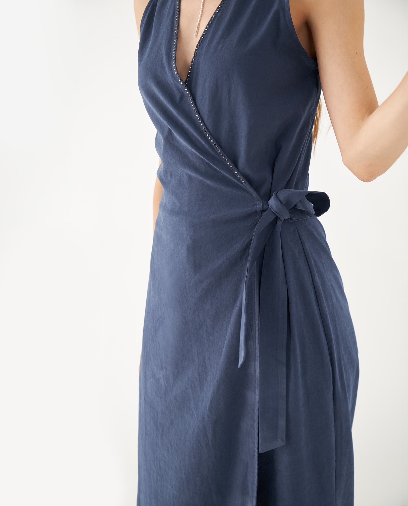 Enterizo de pantalón largo para mujer - Azul 34_492F006_AZU193923_5