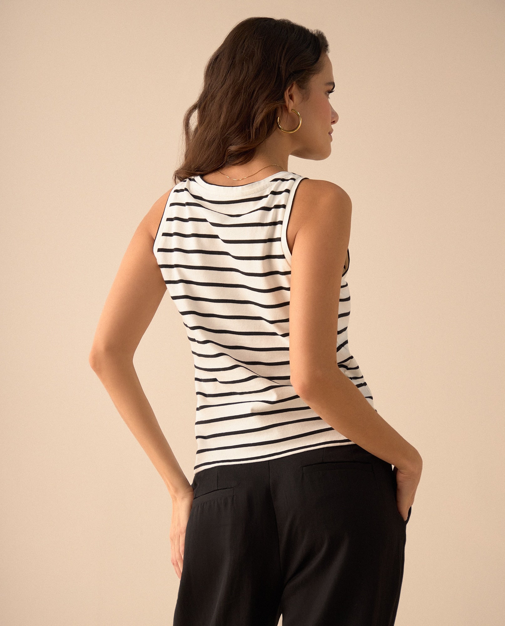 Camiseta manga sisa para mujer - Crudo 34_601G000_CRU110602_4