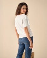 Camiseta manga corta para mujer - Blanco