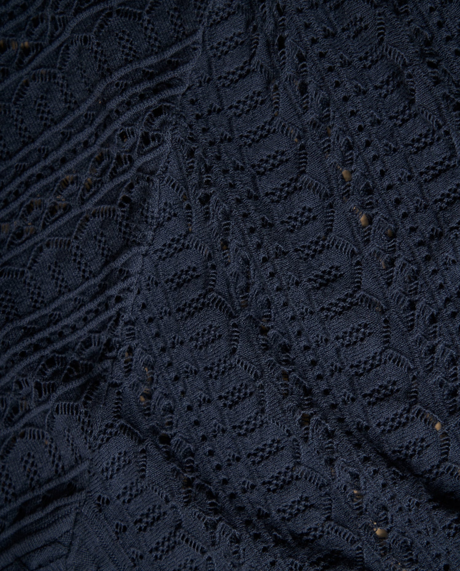Camiseta manga corta escote en V con textura - Azul