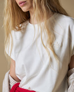Camiseta manga sisa 603H010 - Crudo
