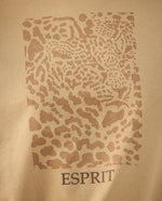 Camiseta de silueta tradicional para mujer - Beige
