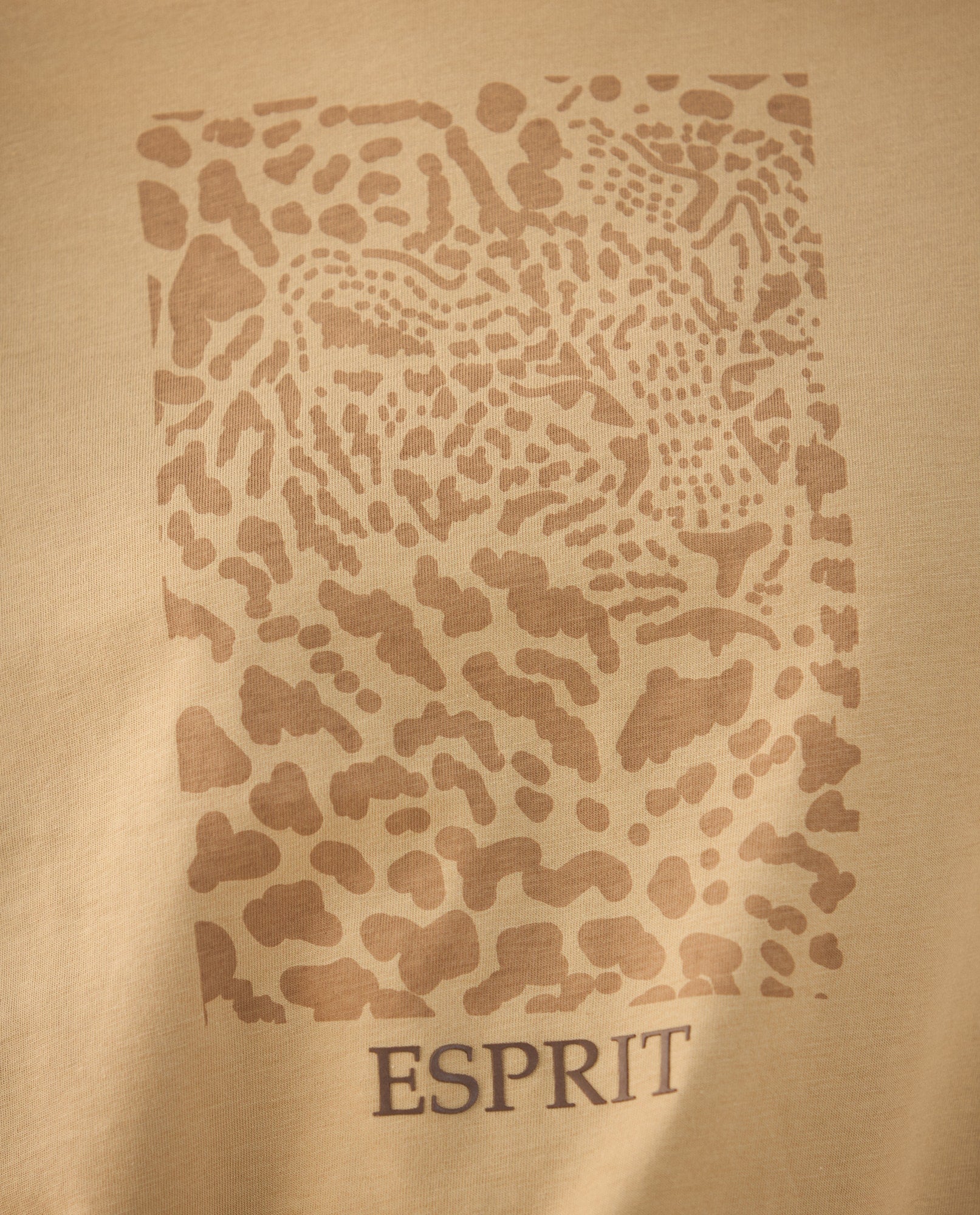Camiseta de silueta tradicional para mujer - Beige 34_605G319_BEI130607_5