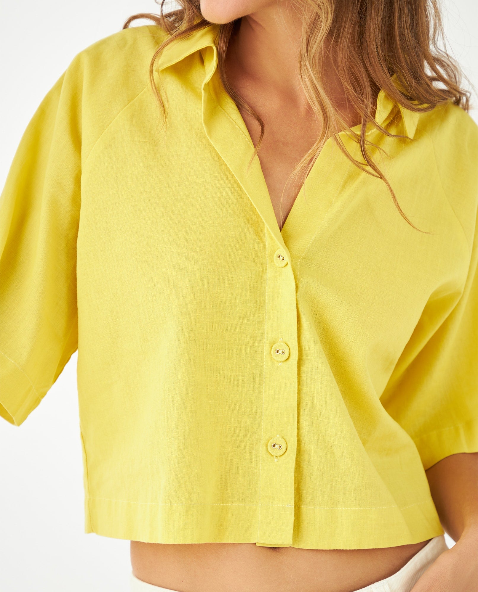 Camisa manga corta para mujer - Verde 34_611F036_VER140647_5