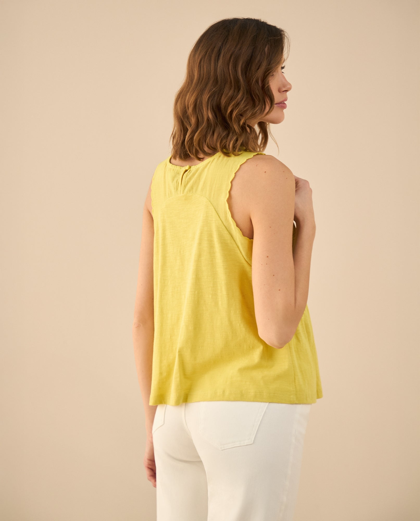 Camisa manga sisa para mujer - Verde 34_611G201_VER150146_4