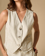 Camisa manga sisa cuello en V - Blanco