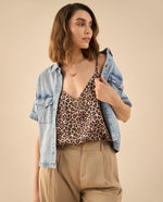 Camisa en denim para mujer - Azul