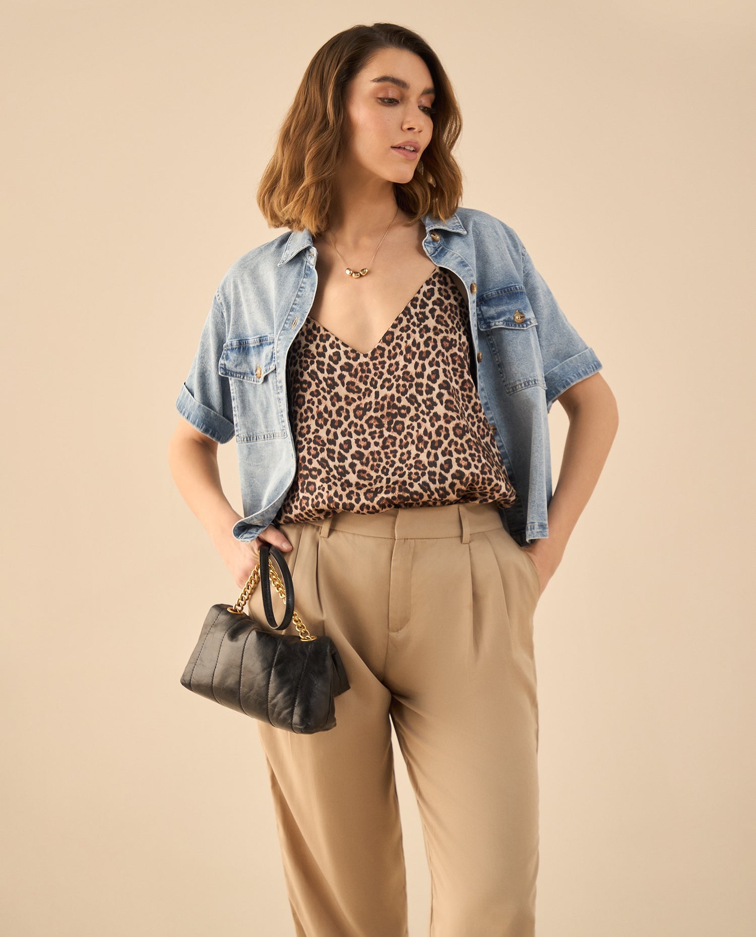 Camisa en denim para mujer - Azul
