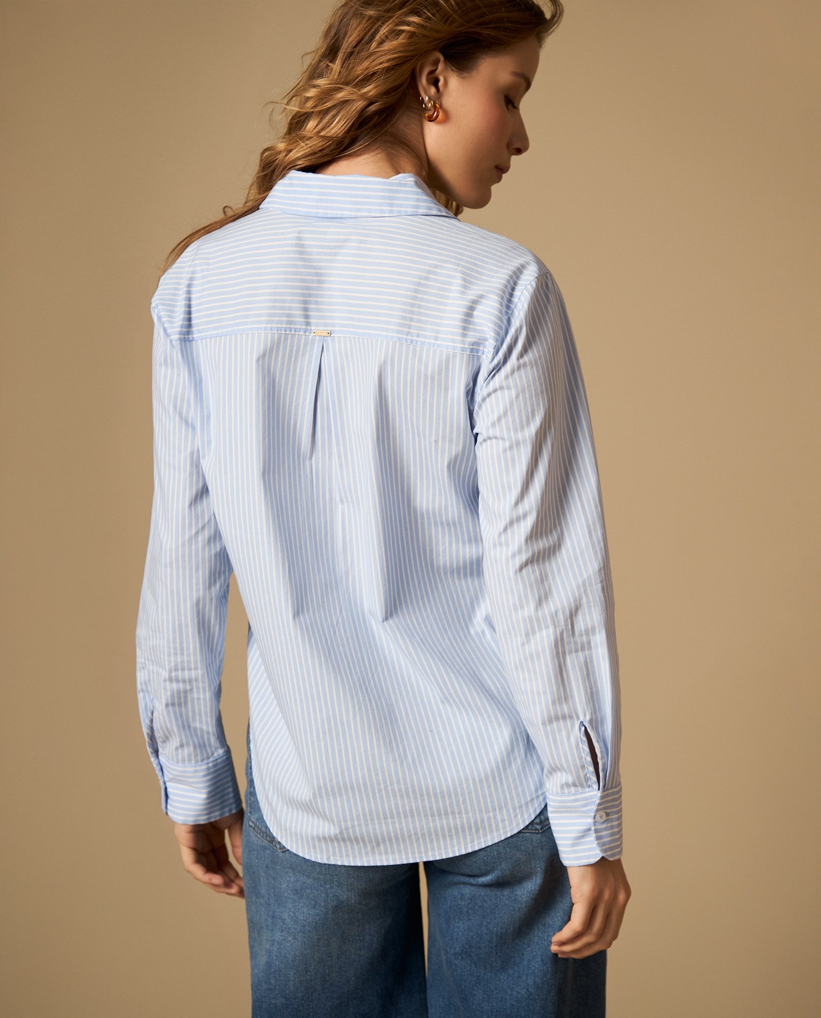 Camisa manga larga con bordado floral - Crudo 34_612H000_CRU114201_4