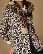 Camisa manga larga cuello camisero en viscosa - Crudo