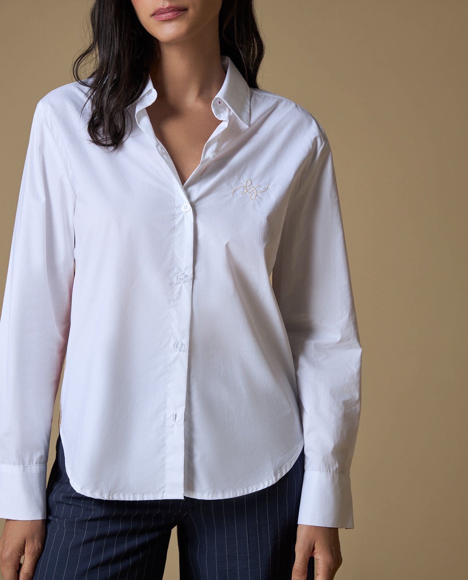 Camisa manga larga algodón - Blanco 34_613H013_BLA114001_3