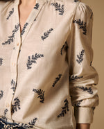Camisa con Estampado - Azul