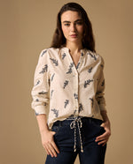 Camisa con Estampado - Azul