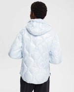 Chaqueta con capucha para mujer - Azul