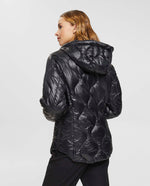 Chaqueta con capucha para mujer - Negro