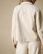 Chaqueta larga estructurada beige - Beige