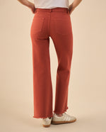 Pantalón cinco bolsillos para mujer - Rojo