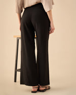 Pantalón de tono ultra oscuro para mujer - Negro