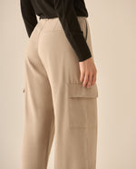 Pantalón clásico bota recta para mujer - Gris