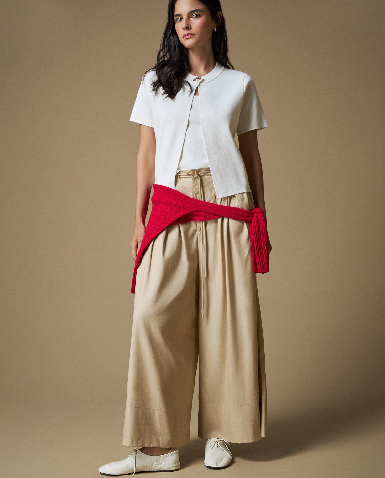 Pantalón Wide Leg Tobillero - Beige 34_633H015_BEI141208_5