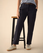 Pantalón clásico bota recta para mujer - Azul