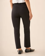 Pantalón de bota con guardapolvo para mujer - Negro