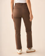 Pantalón clásico para mujer - Café