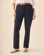 Pantalón con correa para mujer - Azul